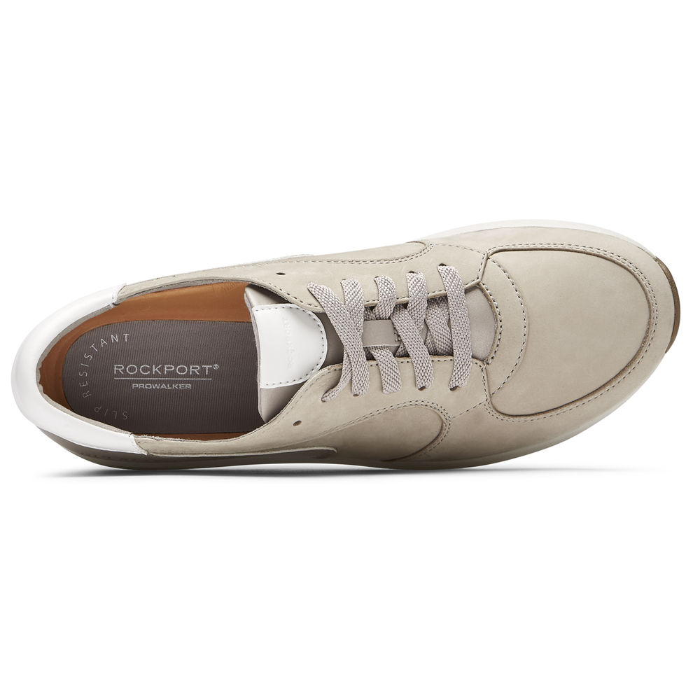 Rockport Joggesko Dame Beige - Trustride Prowalker - RYNK40291